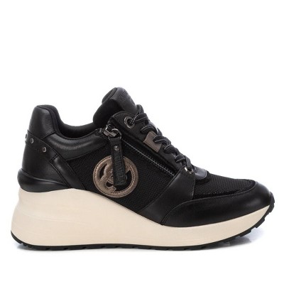 Carmela Leather Collection Women's Wedge Sneakers 161844