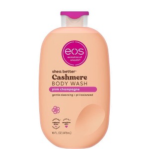 eos Shea Better Cashmere Body Wash - Pink Champagne - 16 fl oz - 1 of 4