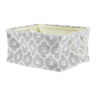 Unique Bargains Foldable Pattern Laundry Basket 15.75"x11.81"x7.87" 1 Pc