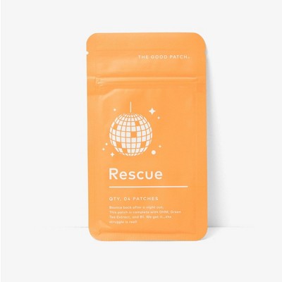 The Good Patch Plant Based Rescue Patch with Vitamin B and Green Tea Extract - 4ct