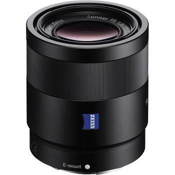 Sonnar T Fe 55mm f/1.8 Za Lens for Most Sony a7-Series Cameras - Black