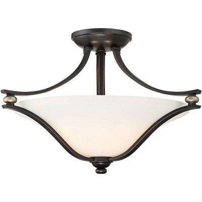 Minka Lavery Shadow Glen 18 1/4" Wide Castle Bronze Ceiling Light