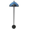 Chloe Lighting BAVARIAN Victorian-style 2-Light Dark Antique Bronze Finish Table Lamp 18" Shade - 2 of 2
