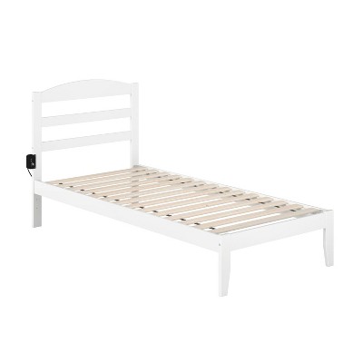 AFI Furnishings Warren Platform Bed TXL WH