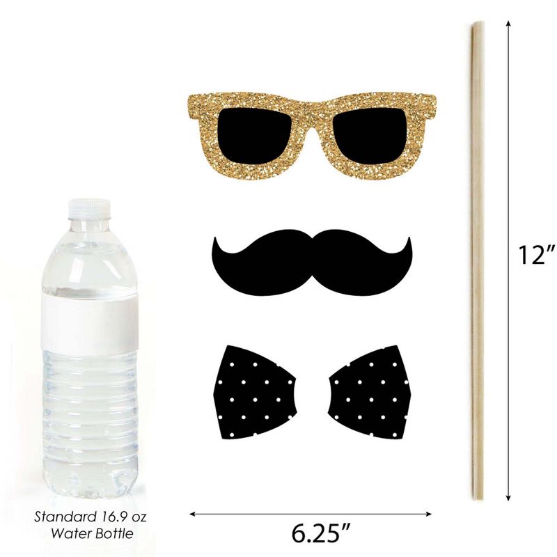 Big Dot of Happiness Happy Retirement - Retirement Party Photo Booth Props Kit - 20 Count, 5 of 7