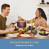 Crock-Pot 4.5qt Slow Cooker Lambrusco Red: Ceramic Stoneware Pot, 3 Settings, Dishwasher-Safe, Tempered Glass Lid - 2 of 4