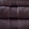 100% Cotton Solid Color Luxury Bath Towel Set, Heavyweight Ultra Soft Touch Durable Bath Towel - 4 of 4