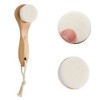 Unique Bargains Soft Nanofiber Hair Cleansing Brush with Flat Hair Long Handle 1 Pc - 3 of 4