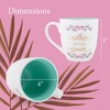 Mother of the Groom Cherry Blossom Goldtone Foil 20 ounce Ceramic Coffee Mug - 4 of 4