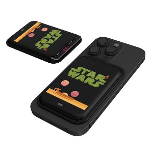 Keyscaper Star Wars Locations Locality Fade Black Magnetic Credit Card Wallet - 1 of 3
