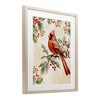 Stupell Industries Cardinal on Holly Branch Framed Print Under Glass Art - 2 of 4