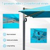 Kumasinova 360° Rotation Offset Patio Umbrella,Outdoor Umbrella with Hydraulic Lift,Beach Umbrella with Adjustable Tilt,Outdoor Umbrellas for Patio - 4 of 4