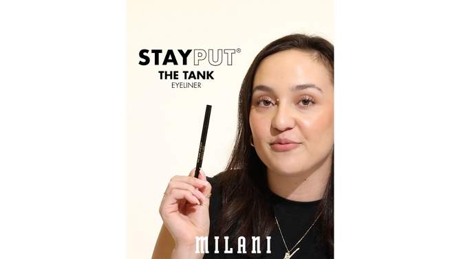 Milani Stay Put Tank Liquid Eyeliner - 0.019 fl oz, 2 of 7, play video