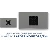 Mount-It! VESA Mount Adapter Plate - Monitor and TV Mount Extender Conversion Kit Allows 75x75, 100x100 to Fit Up to 200x200 and 200x100 mm Patterns - 3 of 4