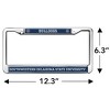 Southwestern Oklahoma State University Mascot Full Size Standard License Plate Metal Frame - 4 of 4