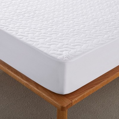 LINENSPA Premium Smooth Fabric Mattress Protector-100% Waterproof