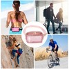Unique Bargains Clear Double Pull Style Running Waist Pack 1 Pc - 4 of 4