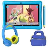Contixo 10” K102 Bluetooth Kids 64GB HD Android Tablet featuring Disney Story Central with 50 e-books and 30 videos Protective Child Proof Case