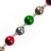 Crystal Lane DIY 7" Acrylic Designer Holiday Christmas Bead Strand Baubles Metallic Red Green Gold Silver - 4 of 4