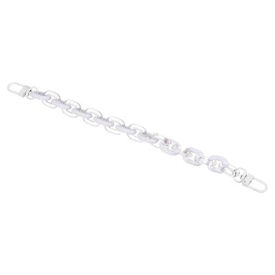 Unique Bargains Acrylic Belt Loop Purse Handbag Wrist Keychains with Clasps