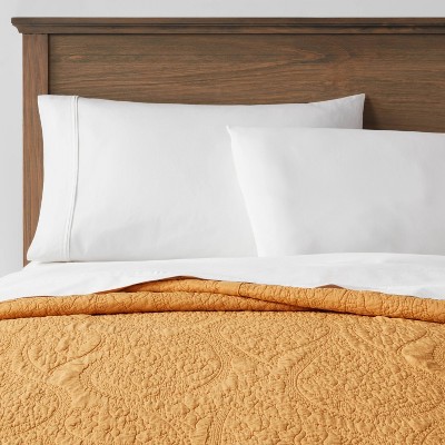 Garment Washed Paisley Stitch Quilt - Threshold™