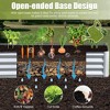 Syemin Metal Deep Root Planter Box Outdoor, Galvanized Garden Bed，or Vegetables, Flowers, Herbs, and Succulents, White, 94.49"*47.25"*11.81" - 4 of 4