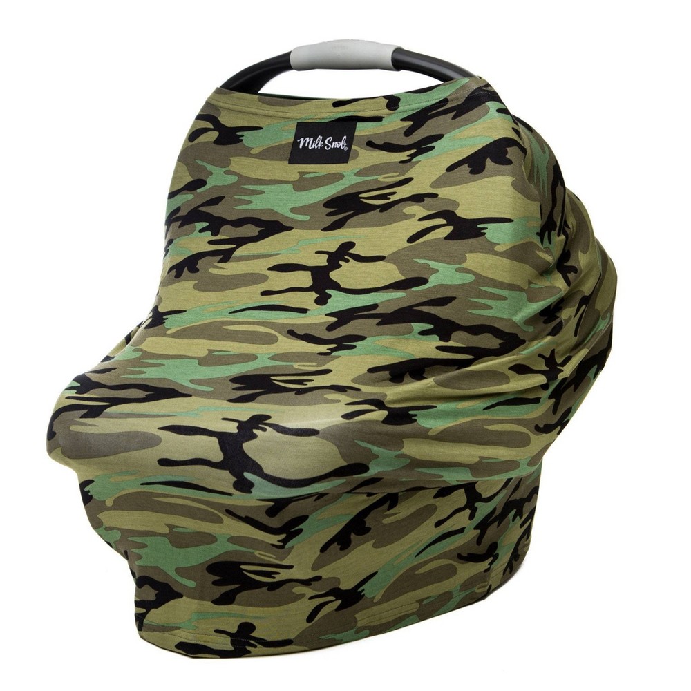 Photos - Car Seat Accessory Milk Snob Nursing Cover/Baby Car Seat Canopy - Camo