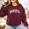 Simply Sage Market Grateful Varsity Sweatshirt - 2 of 4