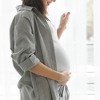 Unique Bargains Women Maternity Belly Band Pregnant Support Belly Bands Black Beige Size M 2 Pcs - 2 of 3