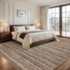 Living Room Rugs 9x12 Large Printed Braid Area Rugs Non-Slip Foldable Rugs Farmhouse Gradient Floor Carpet Non-Shedding Soft Low Pile Rug for Bedroom - 3 of 4