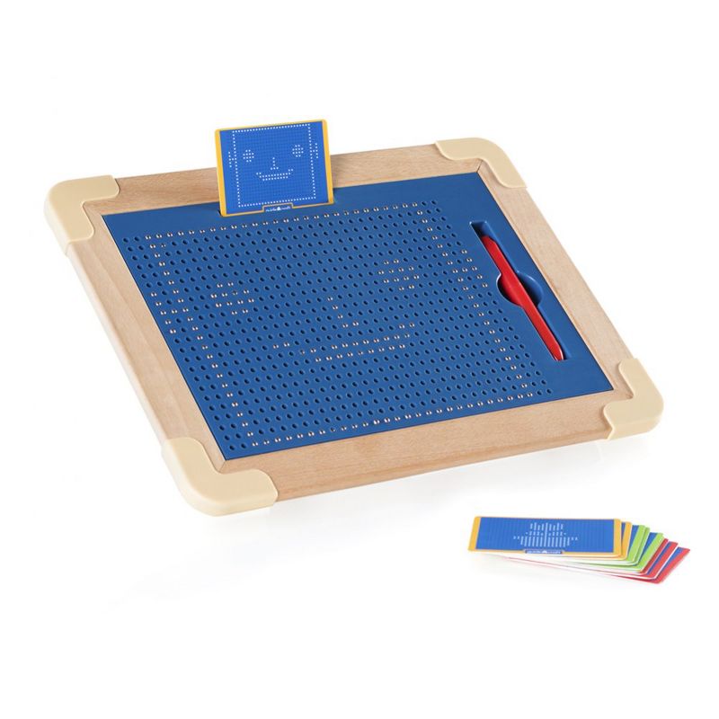 Guidecraft Magna Tablet Deluxe Drawing Board with Design Cards - 11 Pieces, 1 of 7