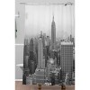 Deny Designs Bethany Young Photography In a New York State of Mind Shower Curtain Black/White : Microfiber, Machine Washable, Non-Slip Backing - 2 of 4