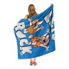 Warner Bros. The Flintstones Lets Rock Silk Touch Throw Blanket 50x60 Inches - 4 of 4