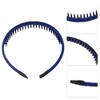 Unique Bargains Women's Non-Slip Teeth Comb Headbands Multicolor 4Pcs - 3 of 4