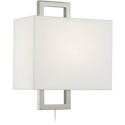 modern plug in wall sconce