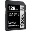 Lexar 128GB Professional 1066x SDXC UHS-I Card Silver Series Memory Card - 2 of 3