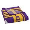 NBA Los Angeles Lakers Microfiber Plush Throw Blanket - 3 of 4