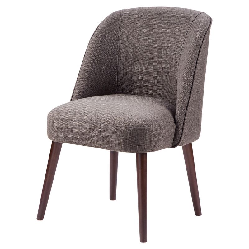 Oda Rounded Back Dining Chair - Charcoal, 1 of 10