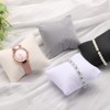 Unique Bargains Jewelry Storage Display PU Leather Watch Bracelet Pillows 3.5"x3.1" 12 Pcs - 4 of 4