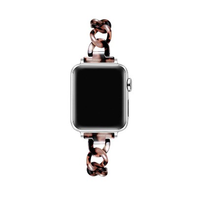 Posh Tech Kit Resin Tortoise Chain Band for Apple Watch