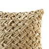Gracie Mills Claud Vintage Ruched Velvet Square Decor Pillow - 2 of 4