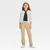 Girls' Quick Dry Straight Fit Uniform Pants - Cat & Jack™ - 3 of 3