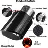 TruAIR 2.5" LED Exhaust Tip (Red) - 4 of 4