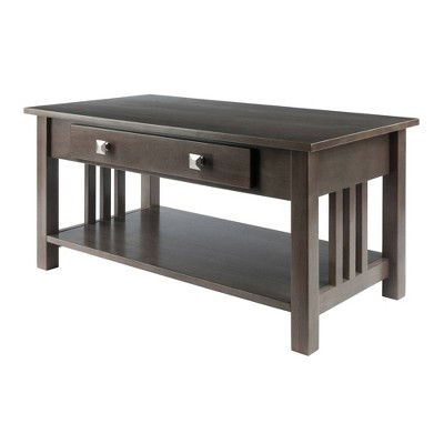 Stafford Coffee Table Oyster Gray - Winsome