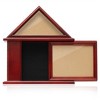 Reminded Flag Case and Certificate Display, Military Shadow Box Frame - Solid Wood Cherry Finish - 3 of 4