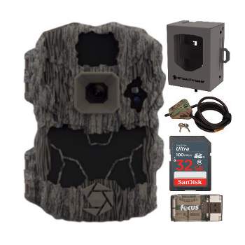 Stealth Cam DS4K 32MP Ultimate Camera with Security Box, Cable and SD Card
