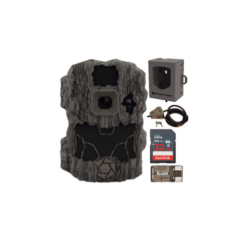 Stealth Cam DS4K 32MP Ultimate Camera with Security Box, Cable and SD Card, 1 of 4