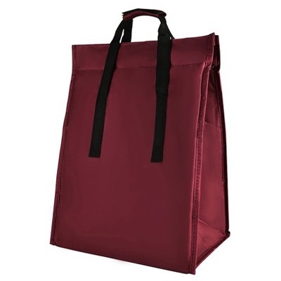 The Lakeside Collection Burgundy Insulated Bag 1 Pieces