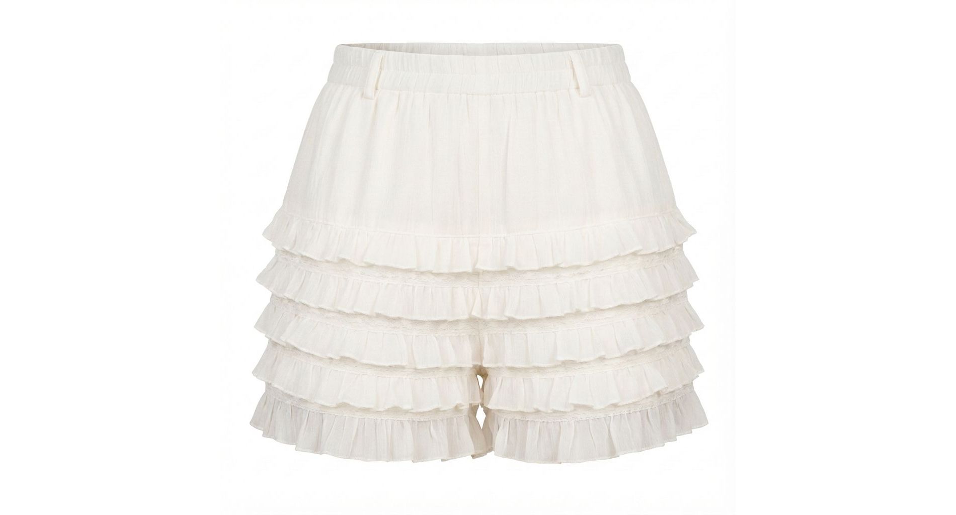 Malco Modes Ruffle Shorts for Women – Bloomers, Boy Shorts for Women, Sexy Shorts, Plus Size Options