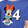 Girls' - Disney - Minnie Birthday 4 Short Sleeve Graphic T-Shirt - 2 of 4